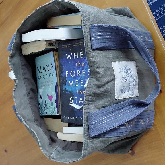 Vtg Y2K American Eagle Canvas Tote Bag - Picture 11 of 11